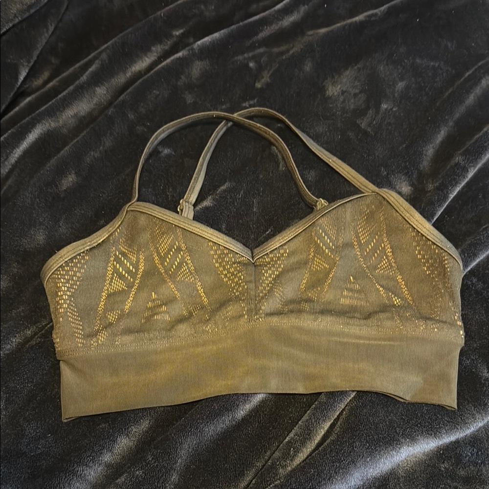 Alo black bra